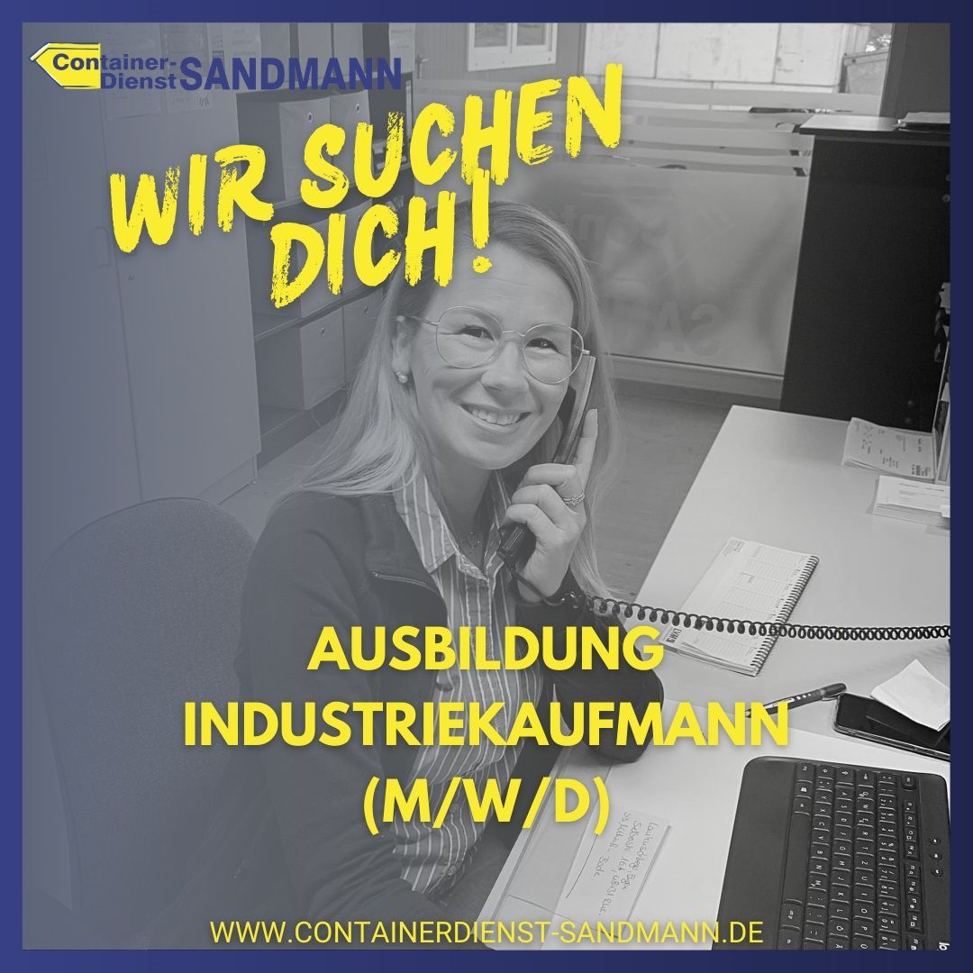 Ausbildung - Industriekaufmann (m/w/d) 
